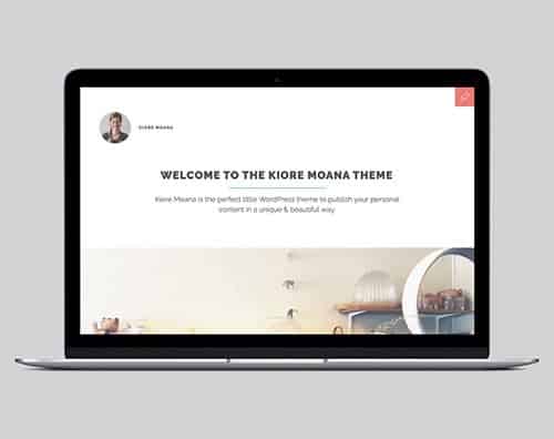 Tema Kiore Moana - Template WordPress