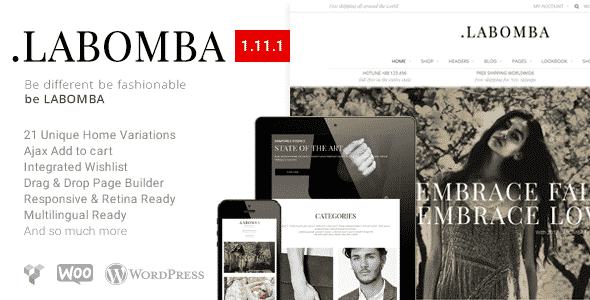 Tema LaBomba - Template WordPress