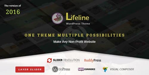 Tema Lifeline - Template WordPress