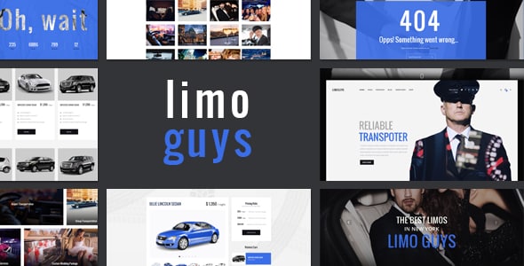 Tema Limo Guys - Template WordPress