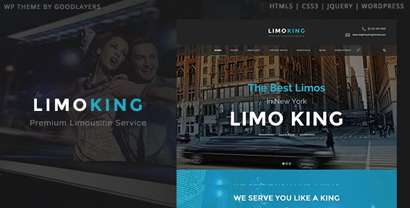 Tema Limo King - Template WordPress