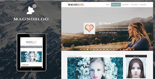 Tema MagnoBlog - Template WordPress