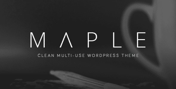 Tema Maple - Template WordPress