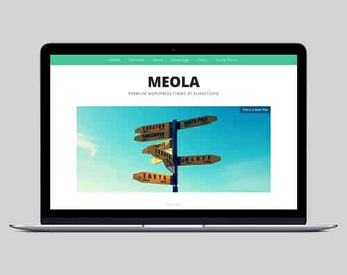 Tema Meola - Template WordPress