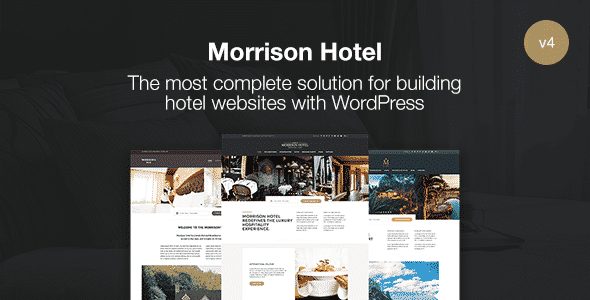 Tema Morrison Hotel - Template WordPress