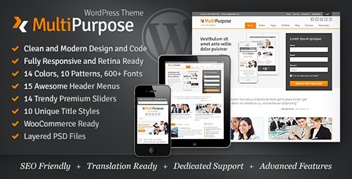 Tema Multipurpose - Template WordPress