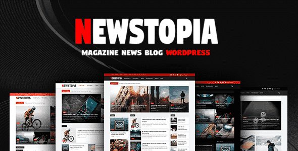 Tema Newstopia - Template WordPress