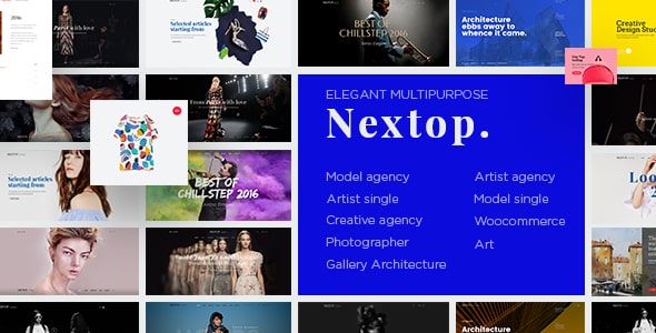Tema Nextop - Template WordPress