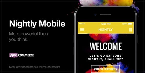 Tema Nightly Mobile - Template WordPress