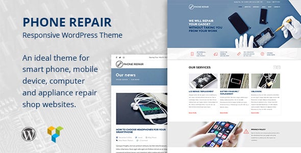 Tema Phone Repair - Template WordPress