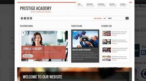 Tema Prestige Academy - Template WordPress