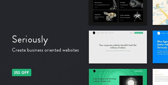 Tema Seriously - Template WordPress