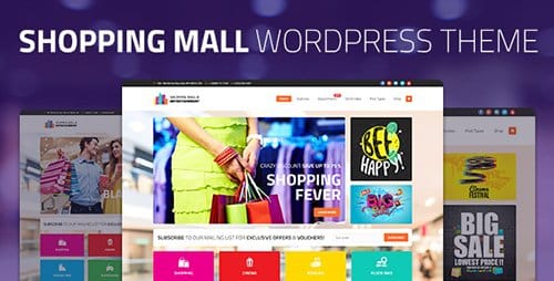 Tema Shopping Mall - Template WordPress