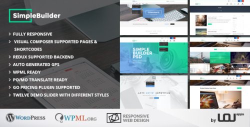 Tema SimpleBuilder - Template WordPress