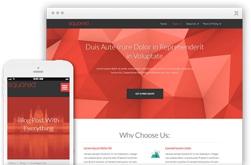 Tema Squared ThriveThemes - Template WordPress