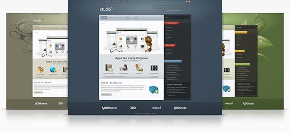 Tema Studio YooTheme - Template WordPress