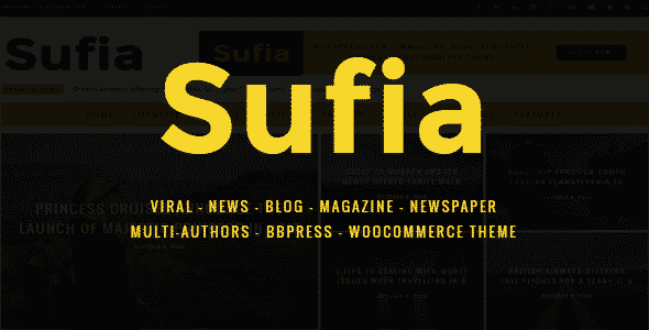 Tema Sufia - Template WordPress