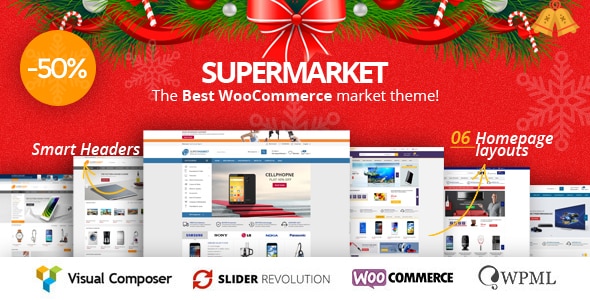 Tema Supermarket - Template WordPress