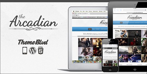 Tema The Arcadian - Template WordPress