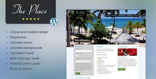 Tema The Place - Template WordPress