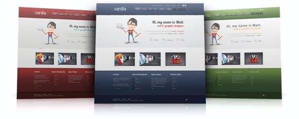 Tema Vanilla YooTheme - Template WordPress