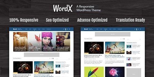 Tema WordX - Template WordPress
