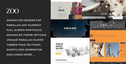 Tema Zoo - Template WordPress