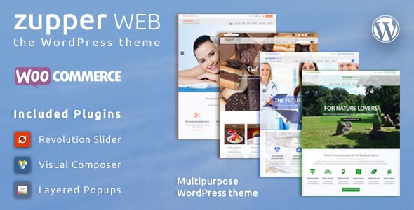 Tema Zupper Web - Template WordPress