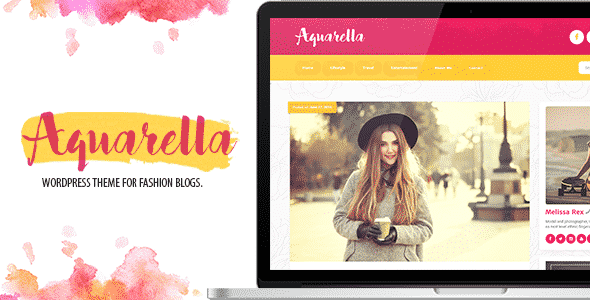Tema Aquarella - Template WordPress