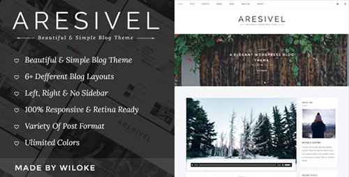 Tema Aresivel - Template WordPress