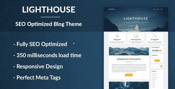 Tema LightHouse - Template WordPress