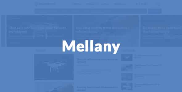 Tema Mellany - Template WordPress