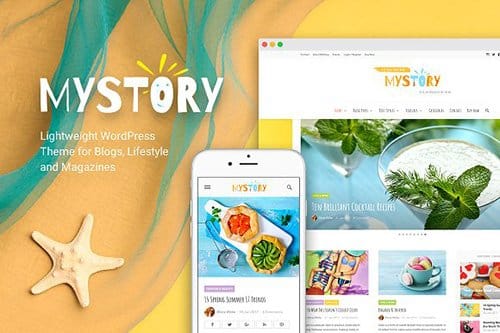 Tema Mystory - Template WordPress