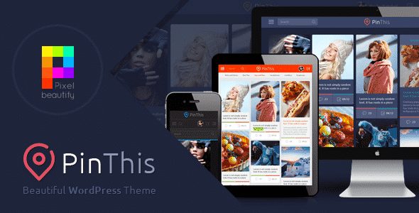 Tema PinThis - Template WordPress