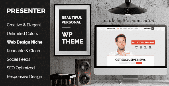 Tema Presenter - Template WordPress