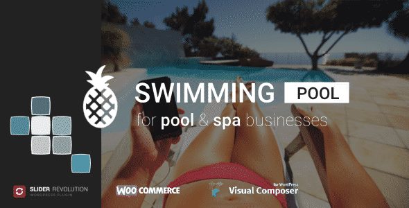 Tema Swimming Pool and Spa - Template WordPress