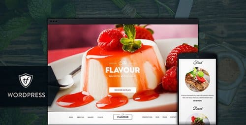 Tema The Flavour - Template WordPress