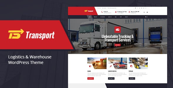 Tema Transport ThemeMove - Template WordPress