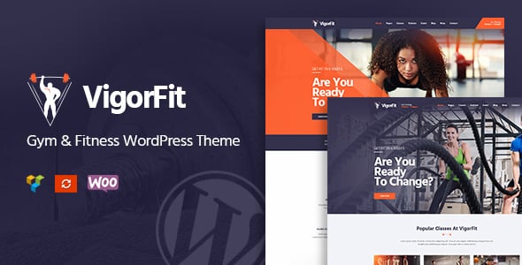 Tema VigorFit - Template WordPress