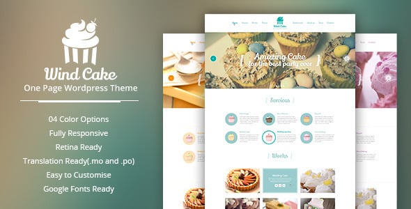 Tema WindCake - Template WordPress