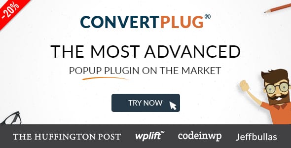 Plugin convertplug - WordPress