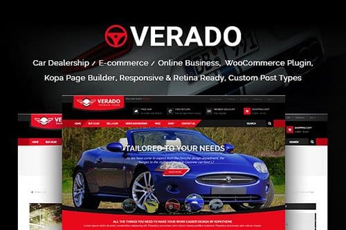 TEma Verado - Template WordPress