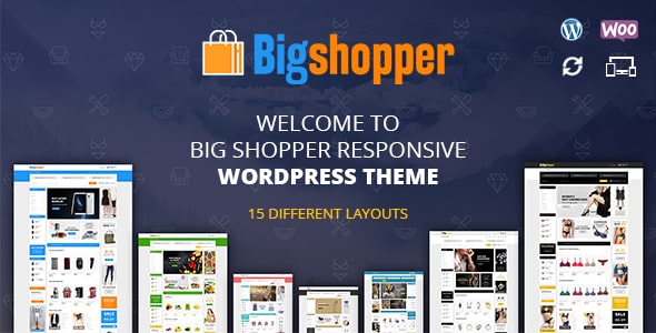 Tema BigShopper - TEmplate WordPress