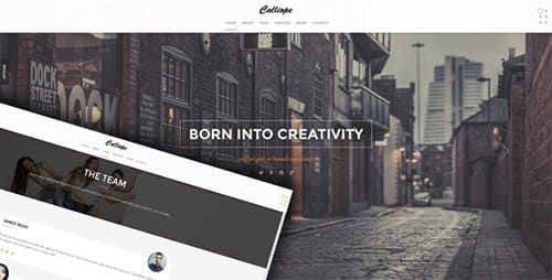 Tema Calliope - TEmplate WordPress