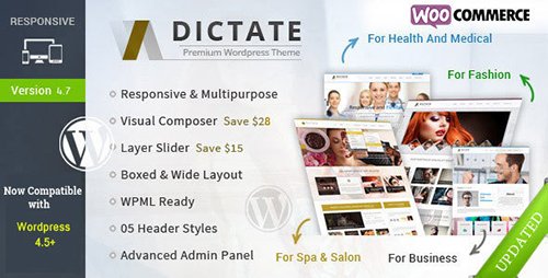 Tema Dictate - Template WordPress