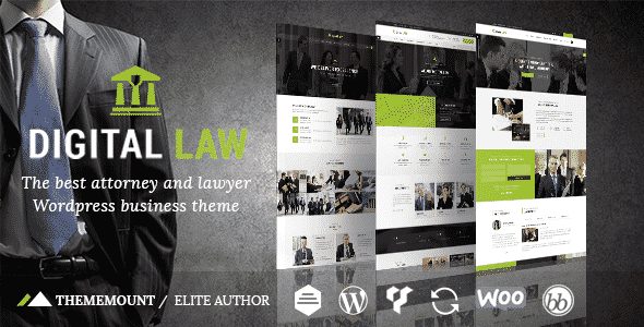 Tema Digital Law - Template WordPress