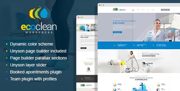 Tema EcoClean - Template WordPress