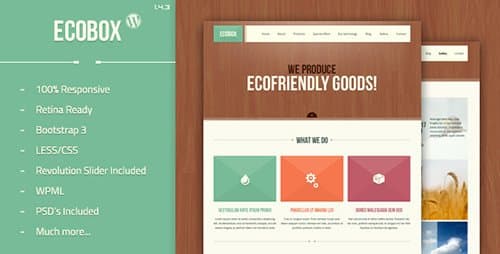 Tema Ecobox - Template WordPress