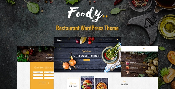 Tema Foody - Template WordPress