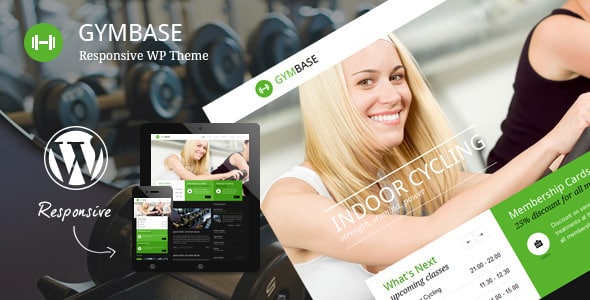 Tema GymBase - Template WordPress
